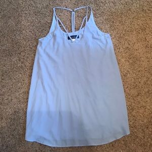 [Franchesca’s] Criss Cross Lilac Dress